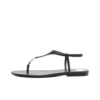 SAINT LAURENT Bridget Strap Sandals Women's Black