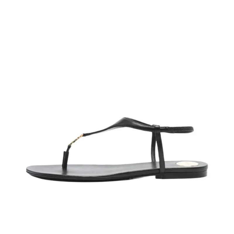 SAINT LAURENT Bridget Strap Sandals Women's Black-0