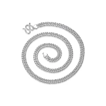 UZIID 999 Fine Silver Necklaces Unisex
