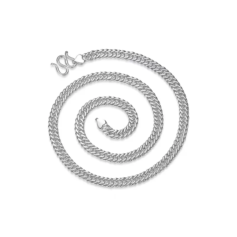UZIID 999 Fine Silver Necklaces Unisex-0