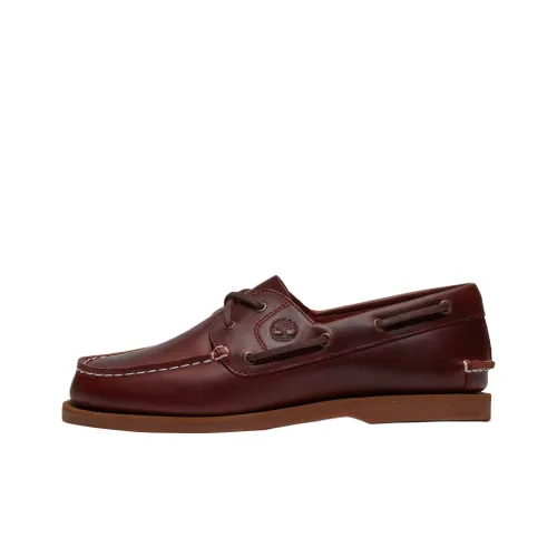 Timberland Boat Shoes Women's Burgundy