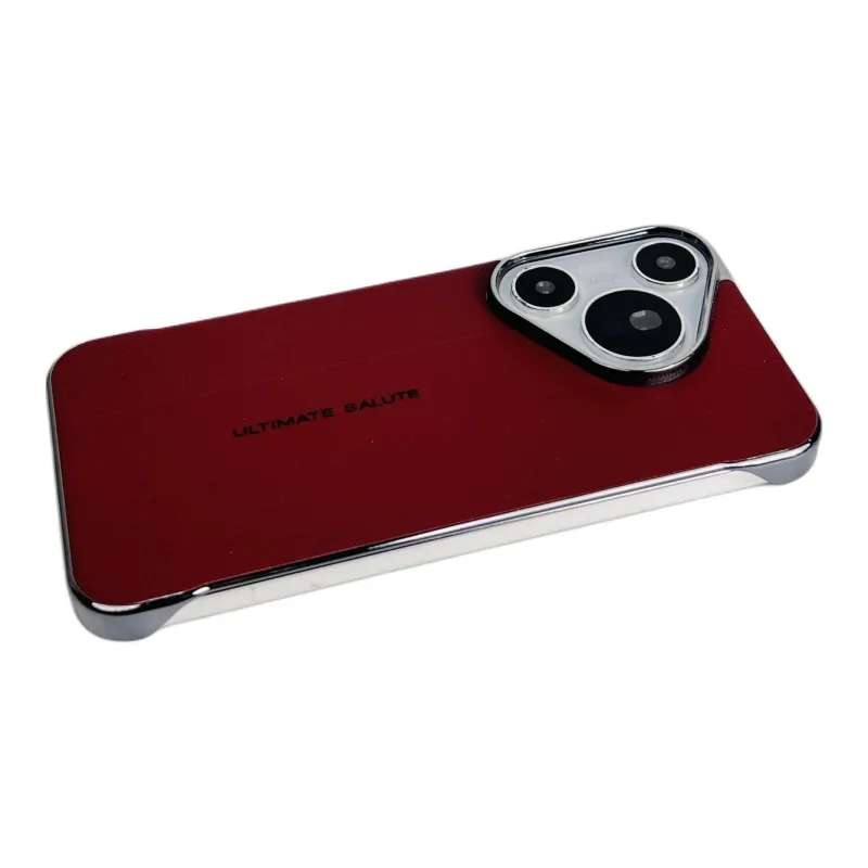 Sopi Leather Material Ultimate Design Rimless Collection Phone Cases Compatible With Huawei Pura 70/70 Pro+/70 Ultra-15