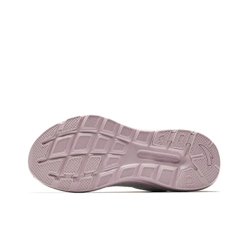 CHAOJIANTA Anti Slip Wear Resistant Low Top Casual Running Shoes Women's White Pink-4
