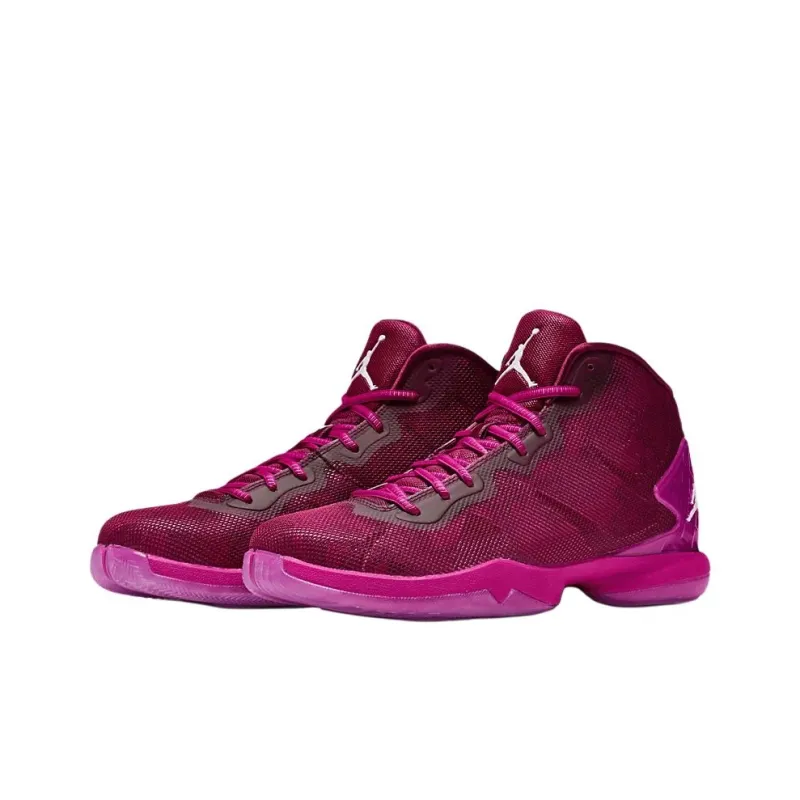 Jordan Super.Fly 4 Anti Slip Wear Resistant Mid Top Basketball Shoes Men's Purple-2