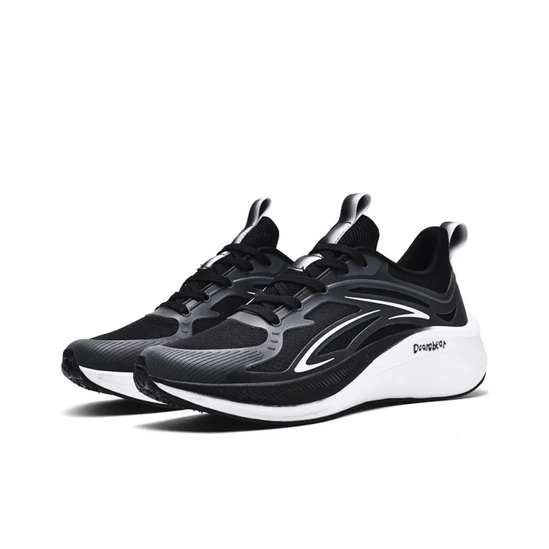 Budding Bear Anti Slip Wear Resistant Breathable Lightweight Height Increasing Rebound Low Top Casual Shoes Unisex-11
