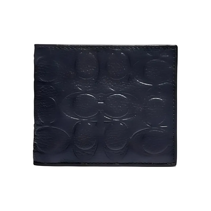 COACH 3 IN 1 Wallet Wallet Men's Dark Blue-0
