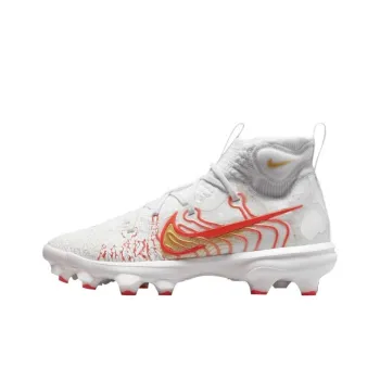 Nike Alpha Huarache NXT Anti Slip Wear Resistant High Top Training Shoes Men's White