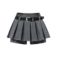 Dark Gray Short Skirt