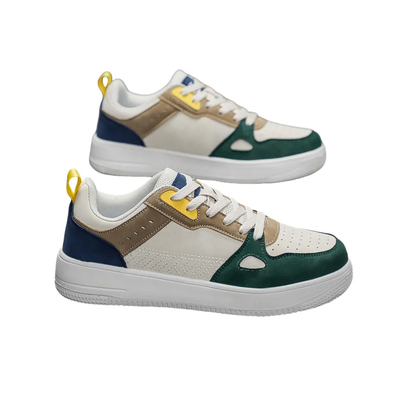 Jerden Smith Slip Resistant Shock Absorbers With Abrasion Resistant Properties Low Top Skateboard Shoes Men's-1