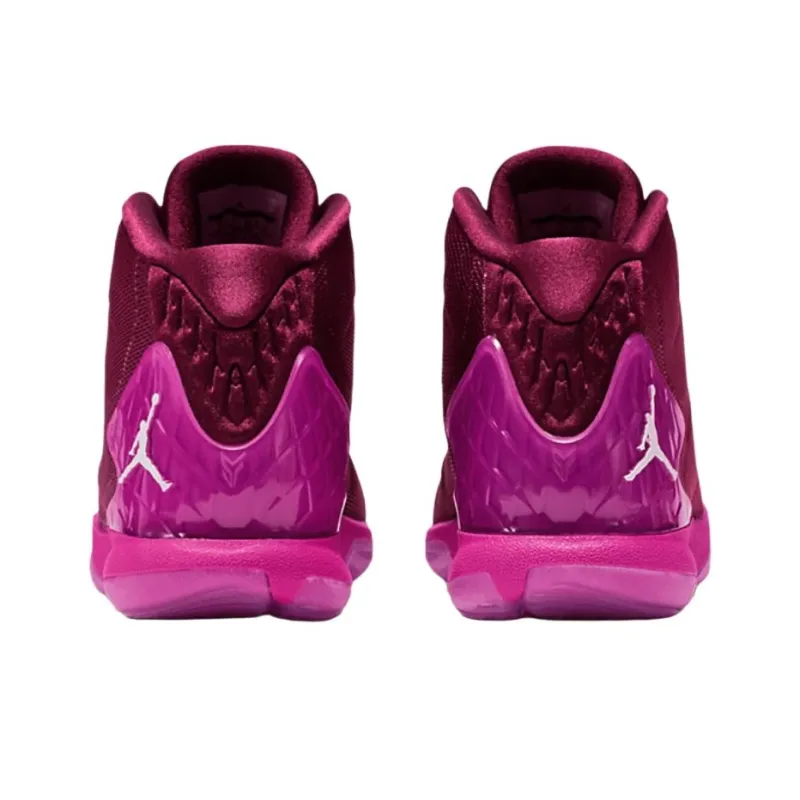 Jordan Super.Fly 4 Anti Slip Wear Resistant Mid Top Basketball Shoes Men's Purple-4