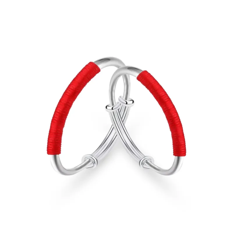 OSSINMI S 999 Fine Silver Rings Unisex-0