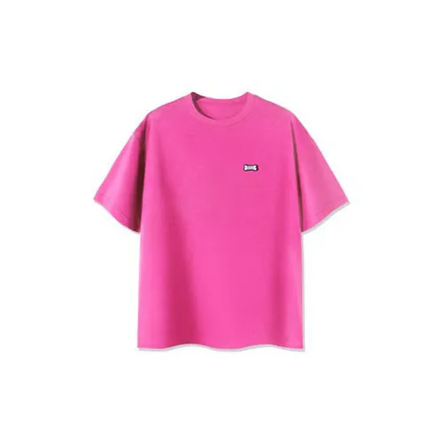 PAIN OR PLEASURE Short Sleeved T Shirts Fashion Top Women's Cherry Pink