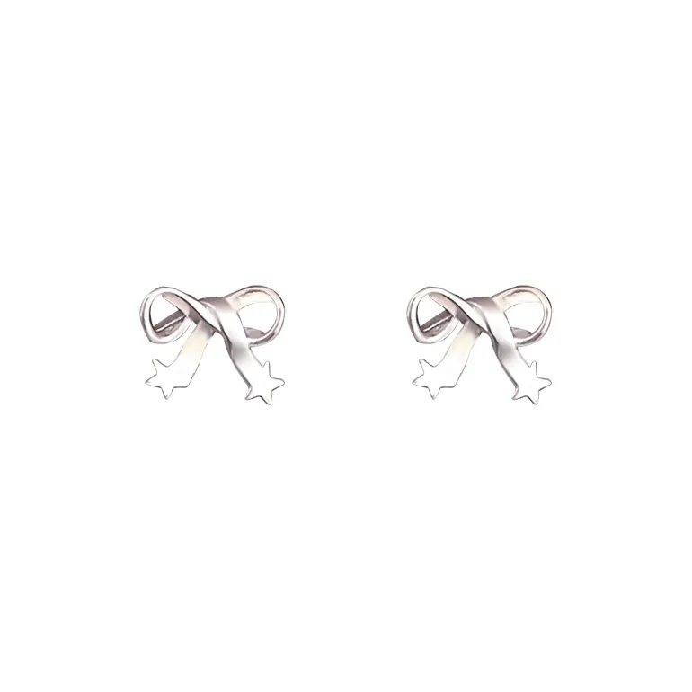 Rhymes Gold Plated Copper Stud Earrings Women's-0