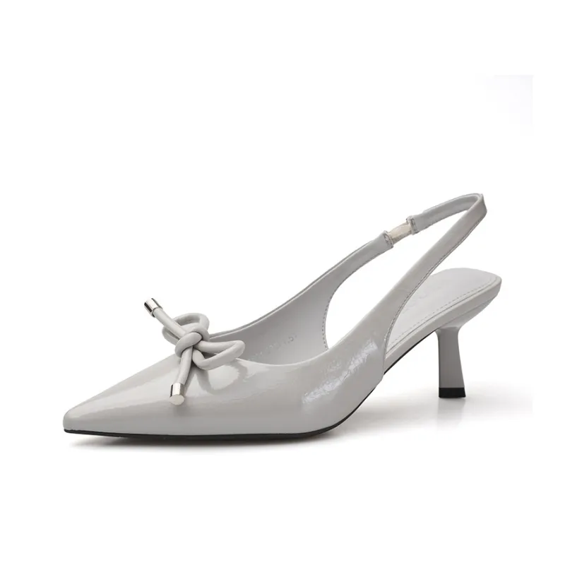 POOQ Slim Heel High Heels 6CM Women's-5