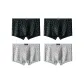 4 Pack (Black, Black, Medium Heather Gray, Medium Heather Gray)