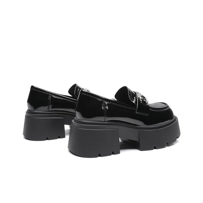 ABIDJAN CNY Snake Year Ruyi Collection Loafers Women's Black-3