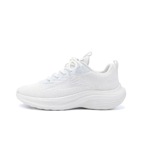 HUANQIU Breathable Lightweight Height Increasing Low Top Casual Long Distance Running Sprint Running Shoes Women's
