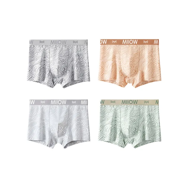 MIIOW Trend Party Series Underpants Men's 4 Pack-7