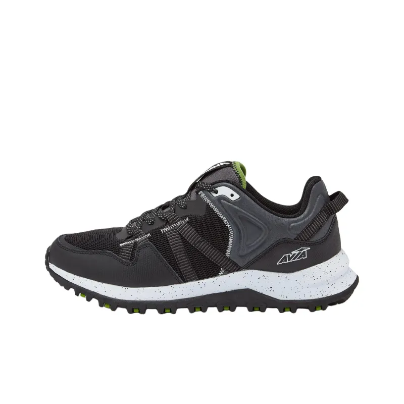 AVIA Anti-Slip Wear-Resistant Low-Top Trail Running Running Shoes Men's Black-0