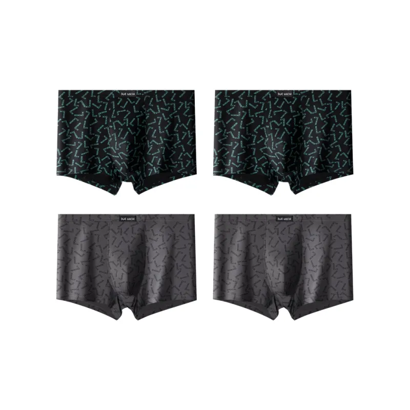 MIIOW Trend Party Series Underpants Men's 4 Pack-16