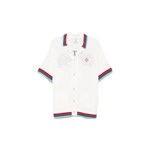 CASABLANCA Sporty Faux Crochet Shirt