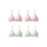 4 Pack Pink 2+Mint Green 2