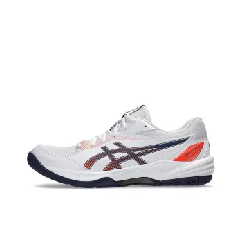 Asics GEL TASK 4 Low Top Training Shoes Unisex White Orange
