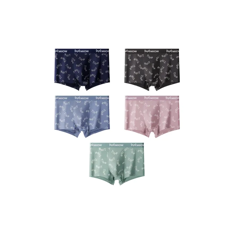 MIIOW Trend Party Series Underpants Men's 5 Pack-5