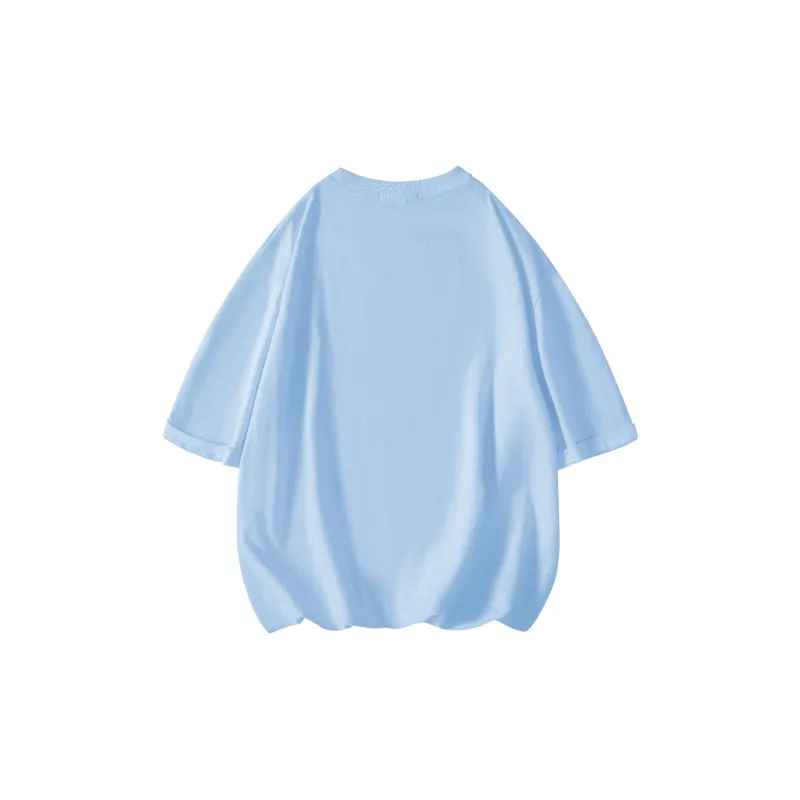 Yiwen T-Shirt Unisex Carolina Blue-9