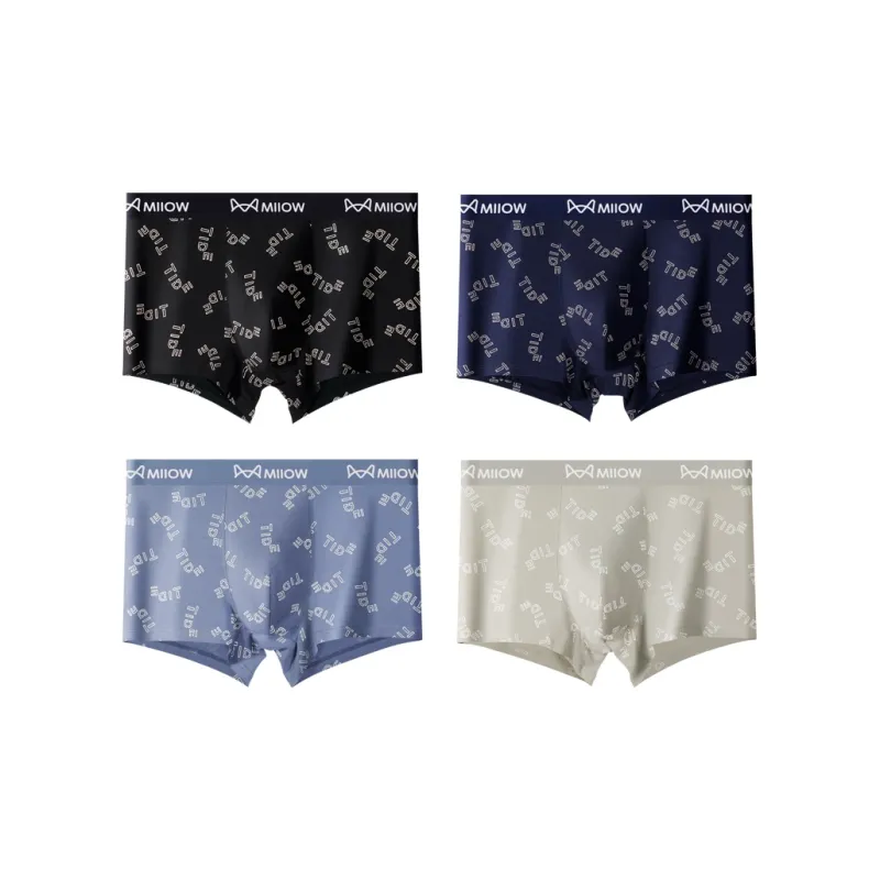 MIIOW Trend Party Series Underpants Men's 4 Pack-21