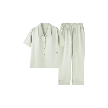 GOSO Pajama Set Women's Green Jade Color