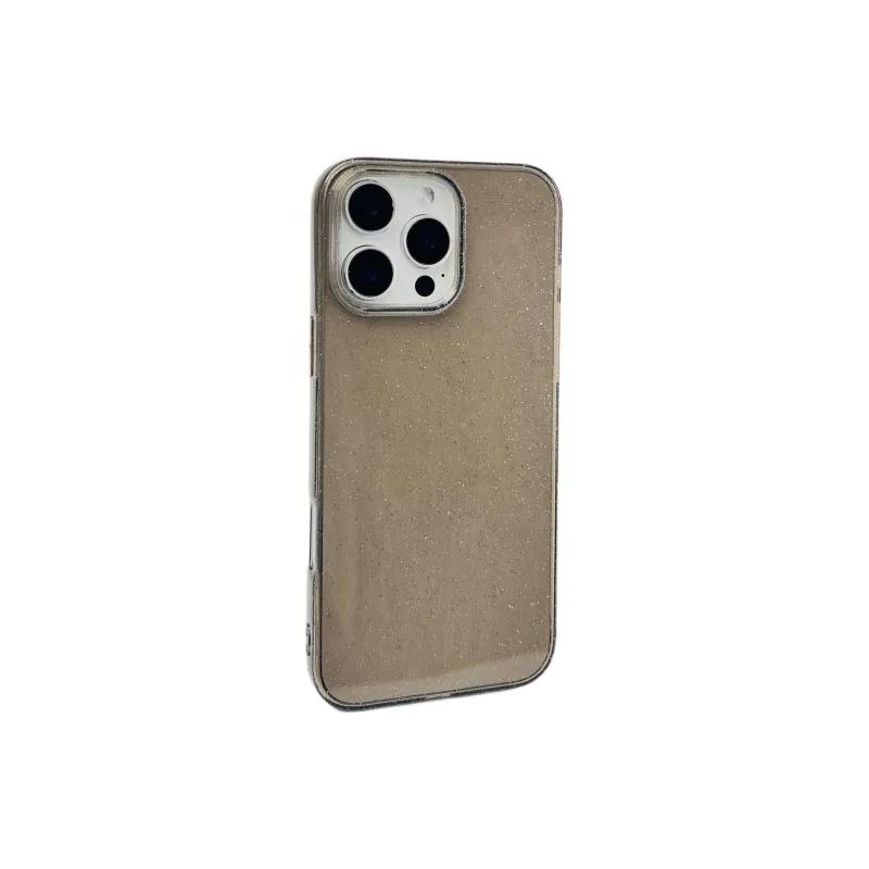 Sopi TPU Material Pink Translucent Black And Shiny Phone Cases Compatible With IPhone 16/15 Pro Max/Apple 13/14 Pro/Max-5