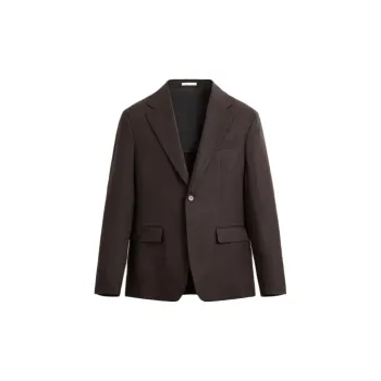 ZARA Business Suit Men's Dark Brown