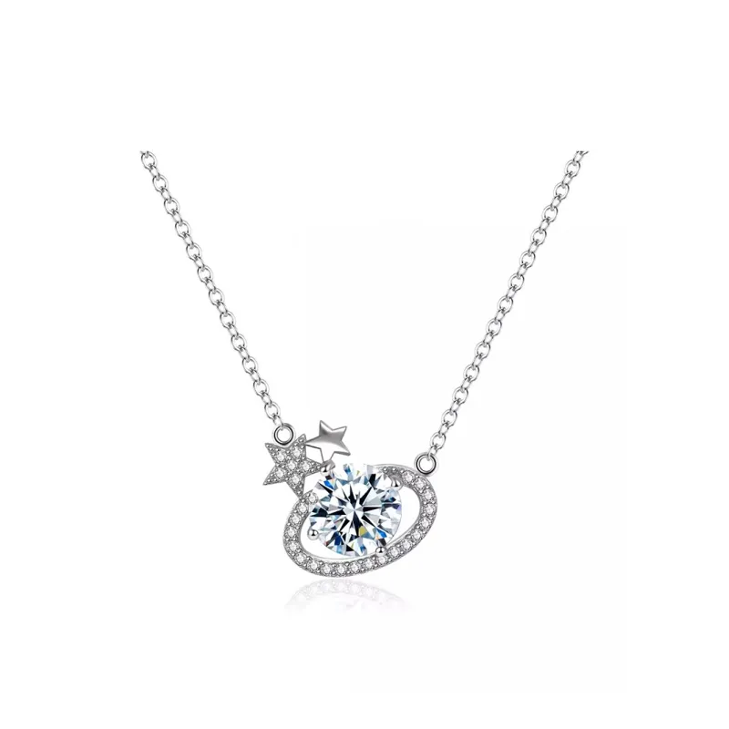 Good Quality S925 Silver Necklaces Women's-0
