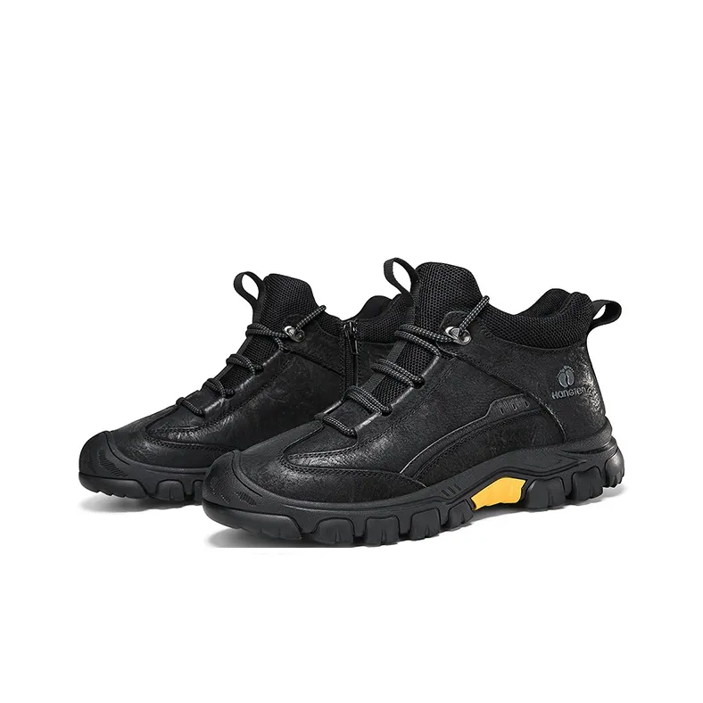 HANG TEN Warm Wear Resistant Slip Resistant Short Outdoor Boots Men's-8