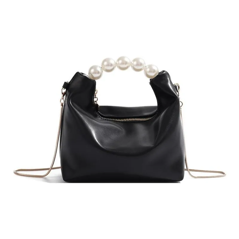 SEPTWOLVES Pu Handbag Shoulder Bag Regular Women's White/Pink/Black/Khaki/Silver/Purple-5