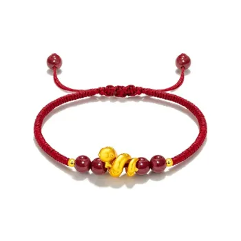 RboySe Cinnabar Jade Bracelets Unisex