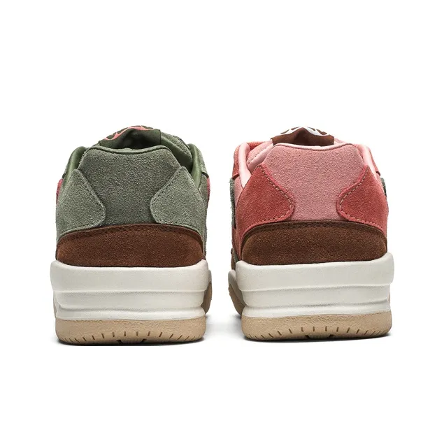 OUBT Niche Original Mismatched Shoes Wear Resistant Breathable Slip Resistant Low Top Skateboard Shoes Unisex-6