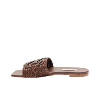 Casadei Slide Slippers Women's Brown