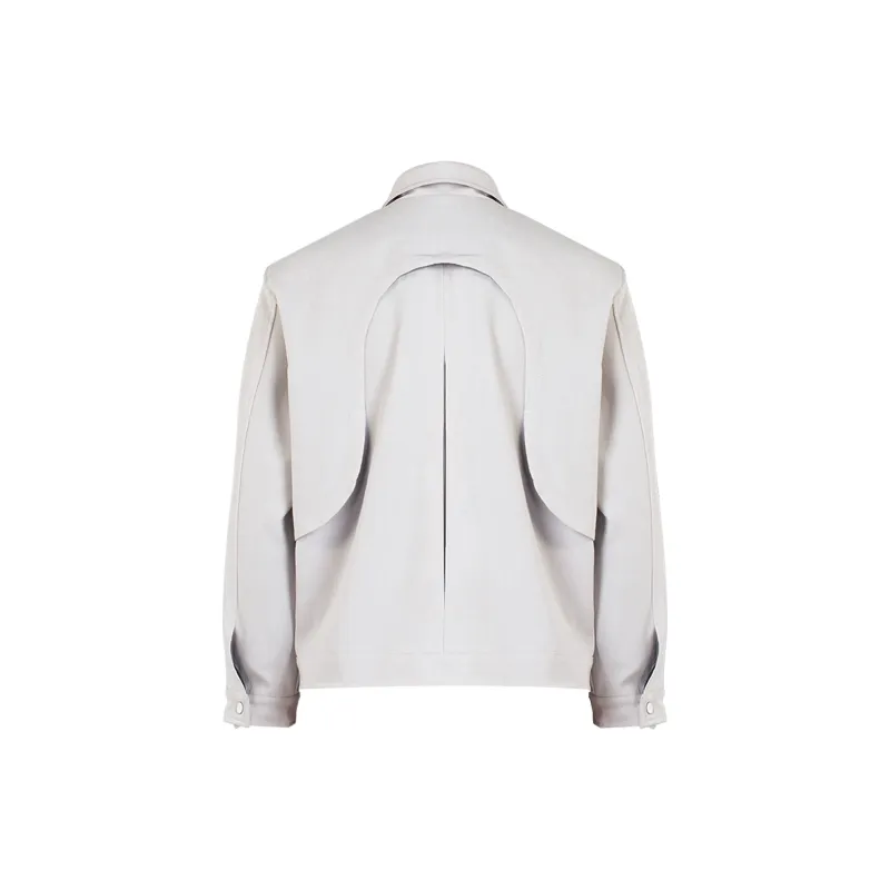 Gangurru Jackets Men Gray White-1