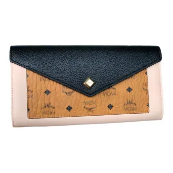 MCM Love Letter Crossbody Large Colorblock Visetos Cognac