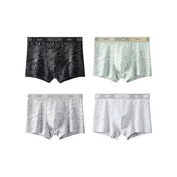 MIIOW Trend Party Series Underpants Men's 4 Pack