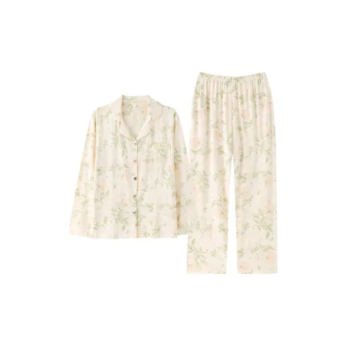 FENTENGCARE Pajama Set Women's Apricot