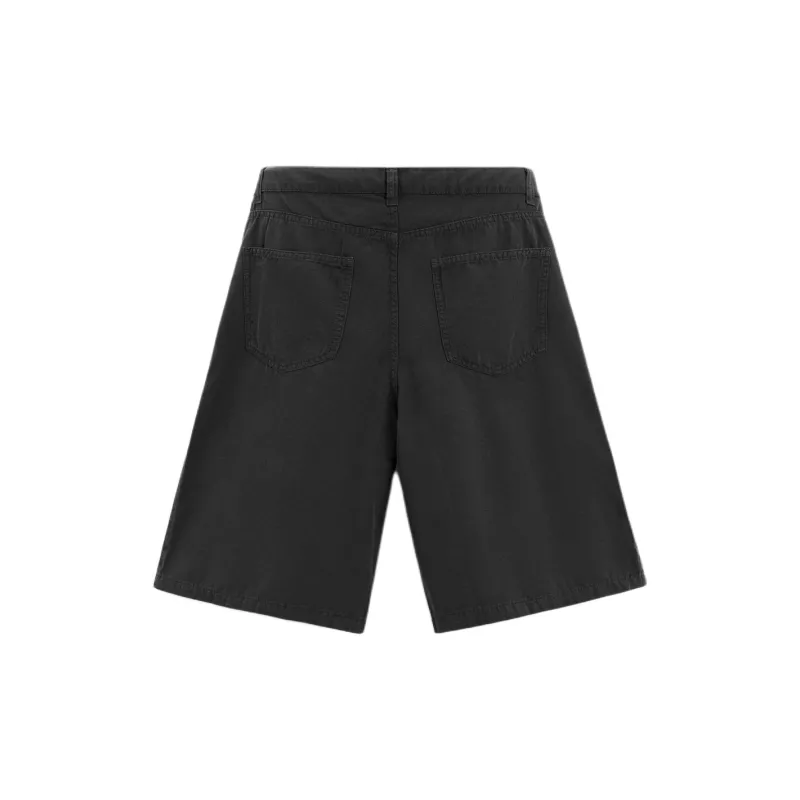 ZARA Denim Shorts Men's Coal Gray-1