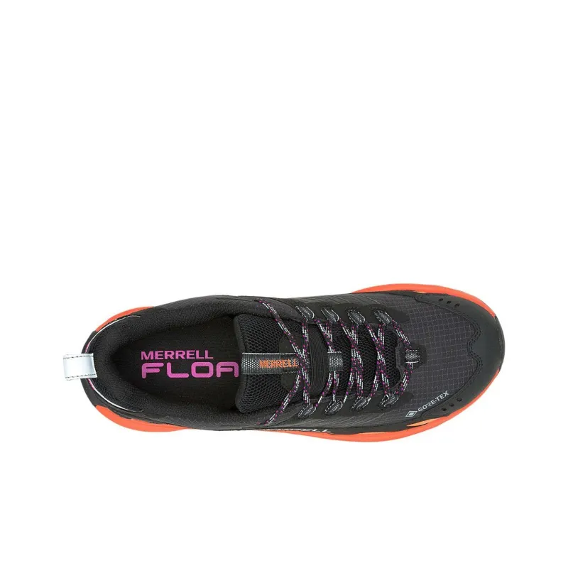 MERRELL Moab Speed 2 Gore Tex Black Orange-3