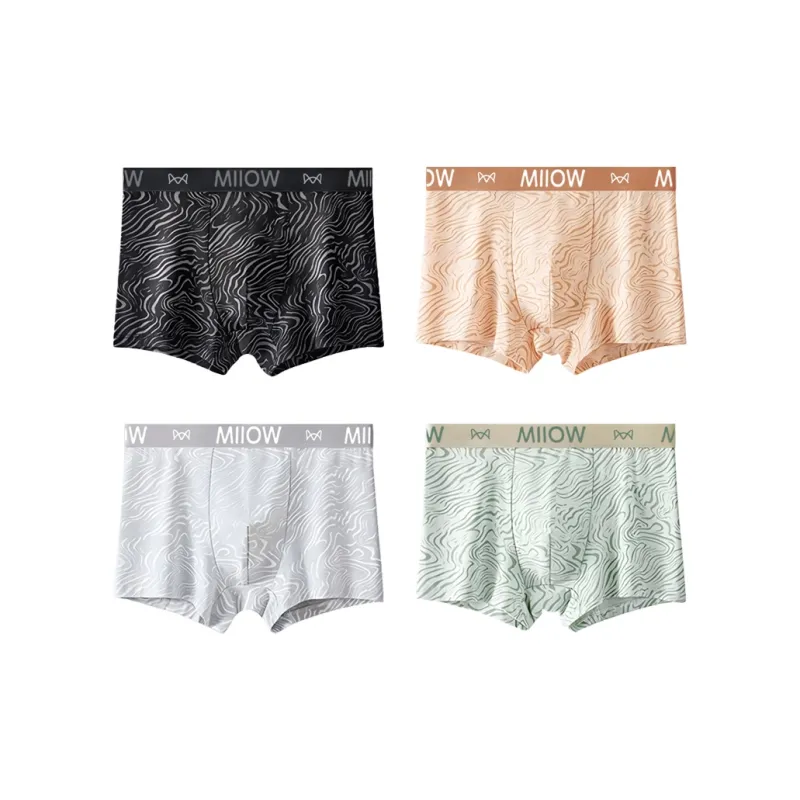 MIIOW Trend Party Series Underpants Men's 4 Pack-6