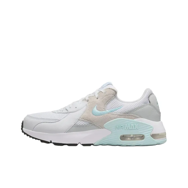 Nike Air Max Excee Anti Slip Wear Resistant Low Top Casual Shoes Women's White-0