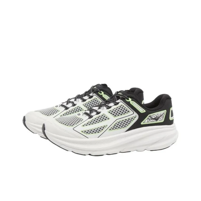 HOKA ONE ONE Clifton One9 Black White Green-1