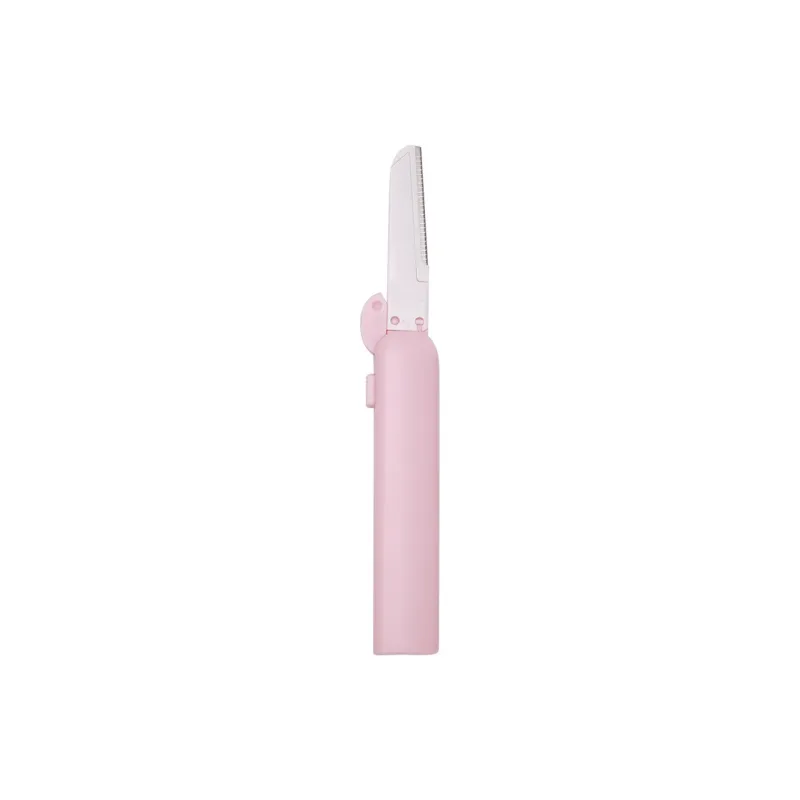 JIAOXUEFEI Rhombus Exquisite Retractable Eyebrow Razor Shaving Blade Perfect For Beginners Cosmetologists Portable-0