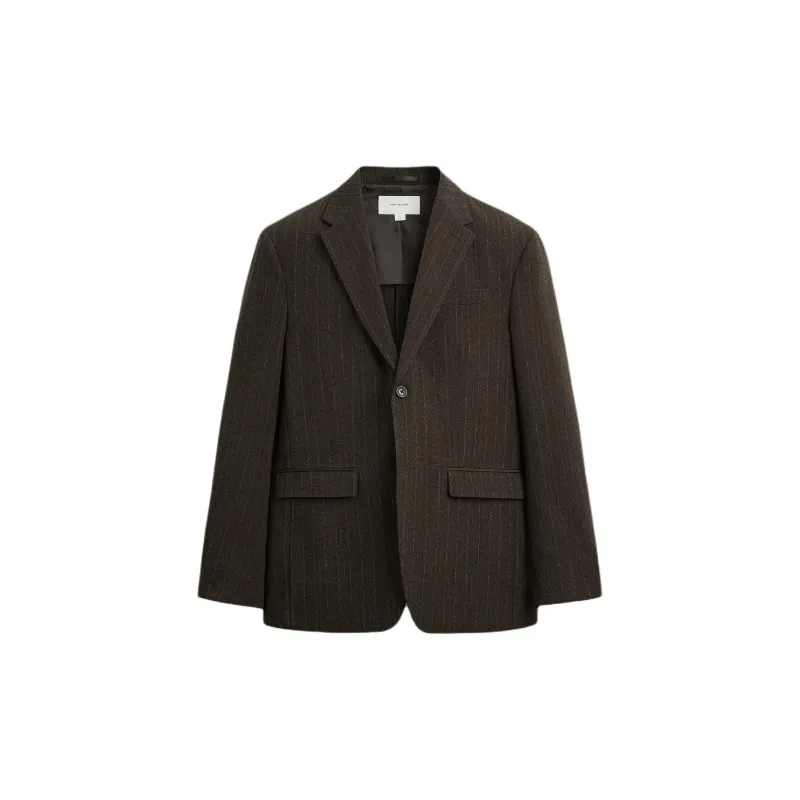 ZARA Business Suit Men's Brown/Green-0